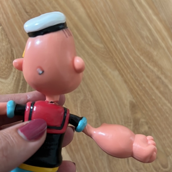 Téléphone Vintage Popeye 1982 – Hauteur 25 Cm, Objet Culte Déco